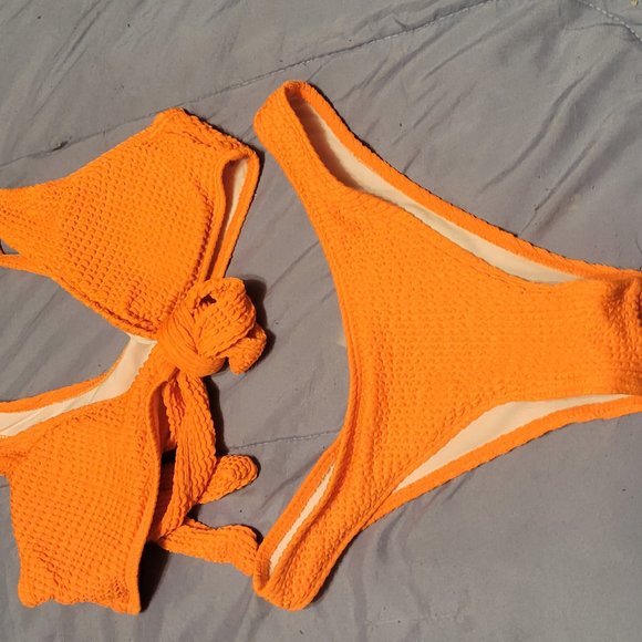 Shein orange bikini - Picture 3 of 6